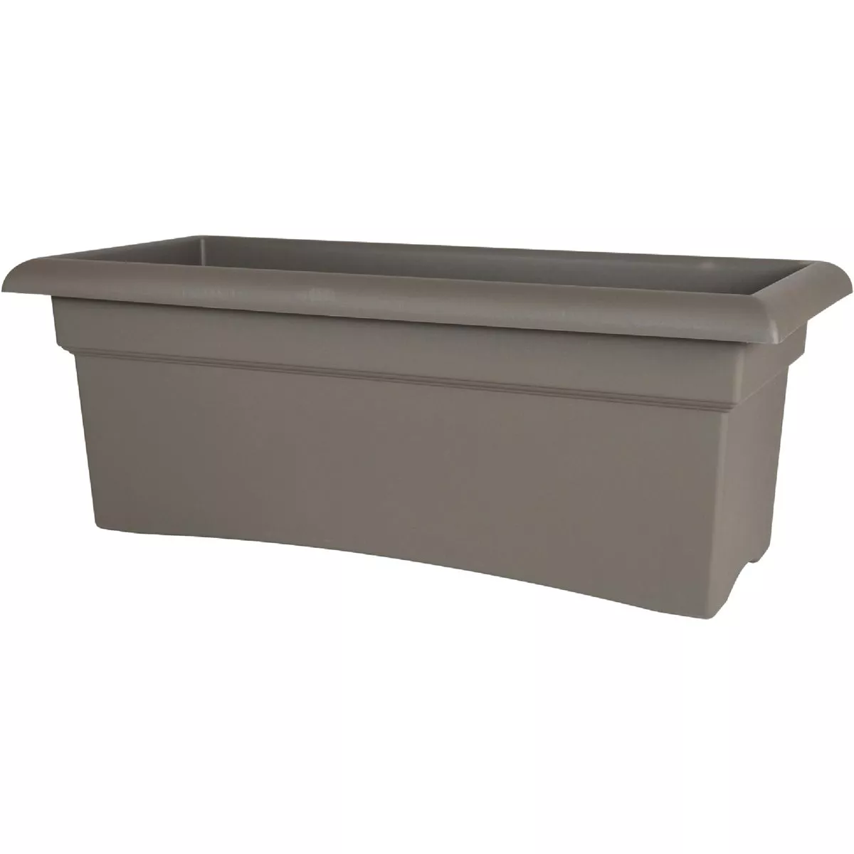 Bloem Veranda 26 In.Plastic Peppercorn Flower Box