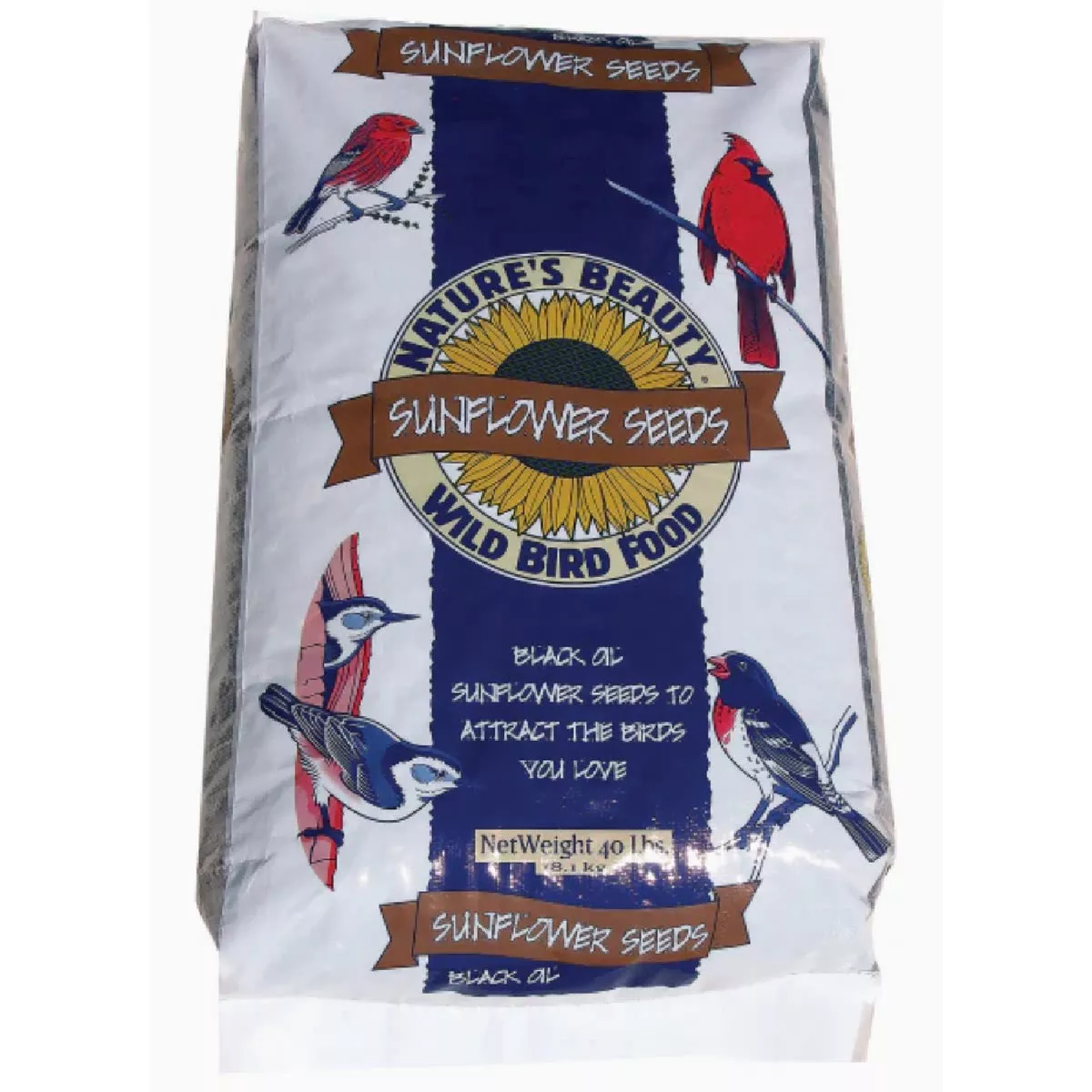 Nature's Beauty 40 Lb. Black Oil Sunflower Seed