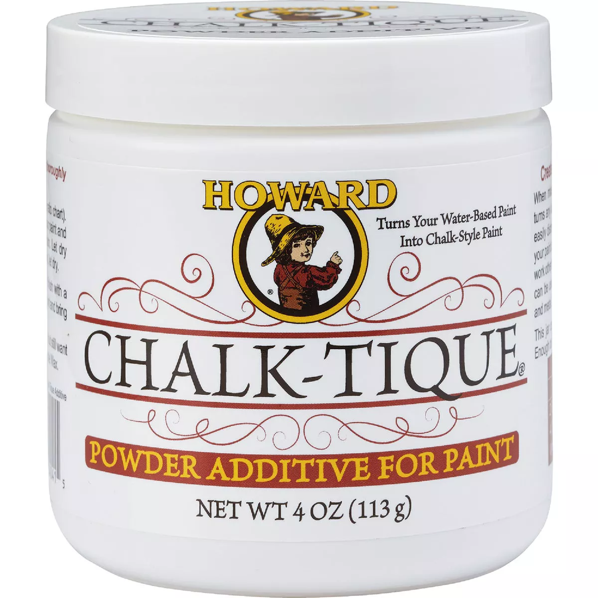 Howard Chalk-Tique 4 Oz. Powder Additive For Paint