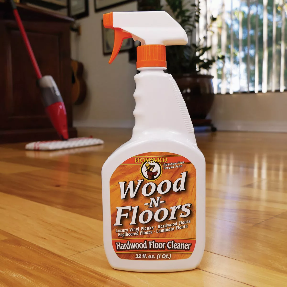 Howard Products 32 Oz. Wood-N-Floors Hardwood Floor Cleaner