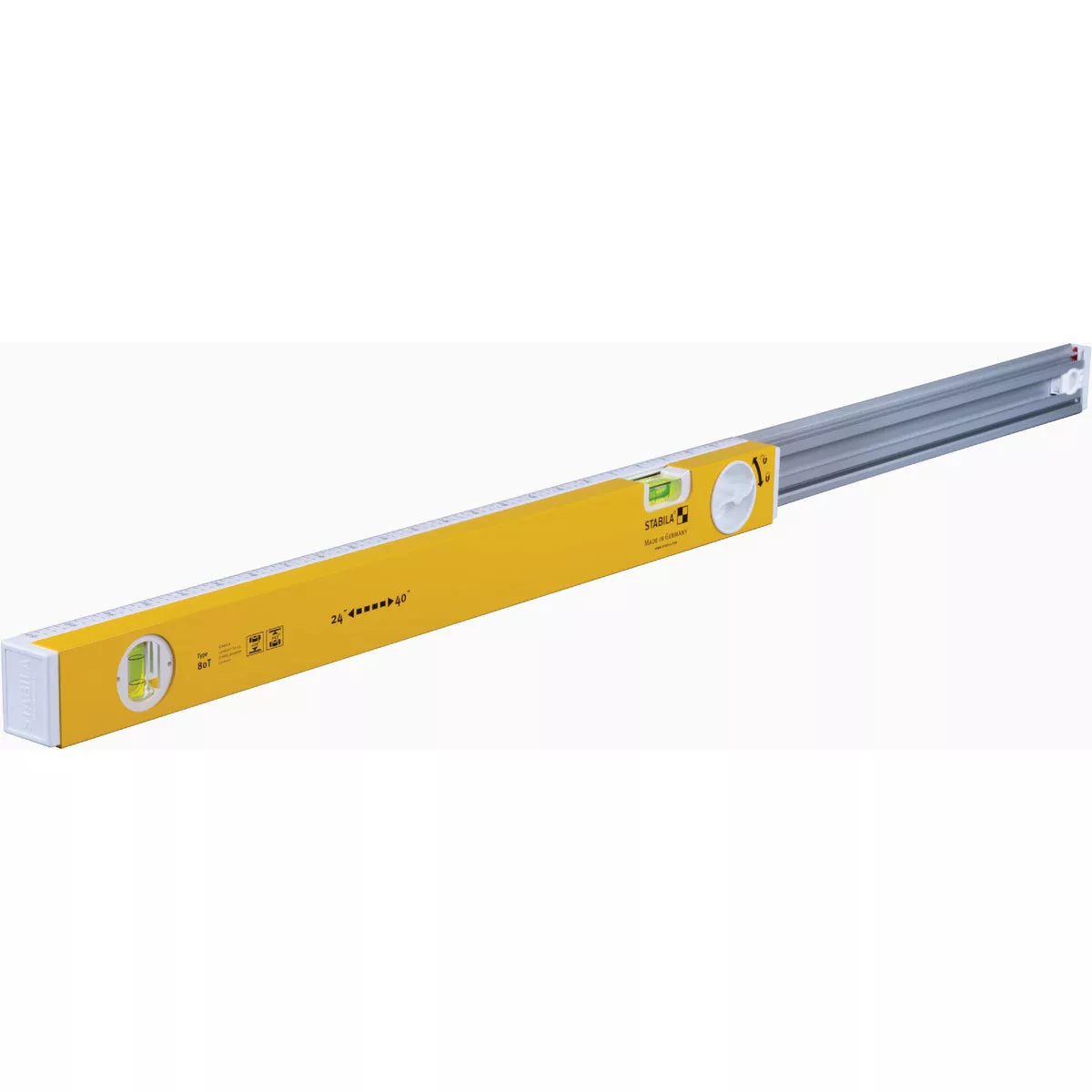 Stabila 24 In. to 40 In. 80T Extendable Level- - photo 5