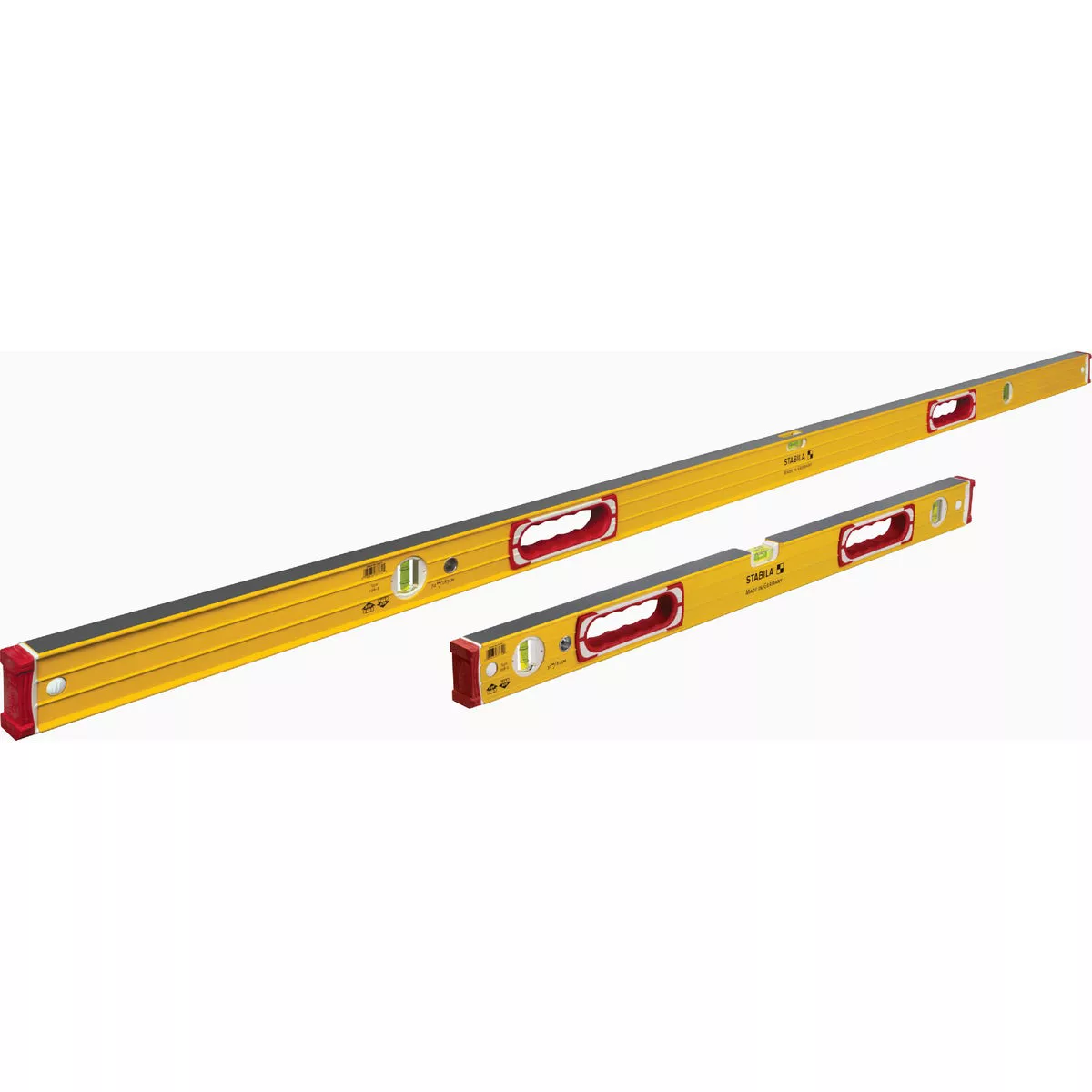 Stabila 32 In. & 72 In. 196 Concrete Spirit Level Set
