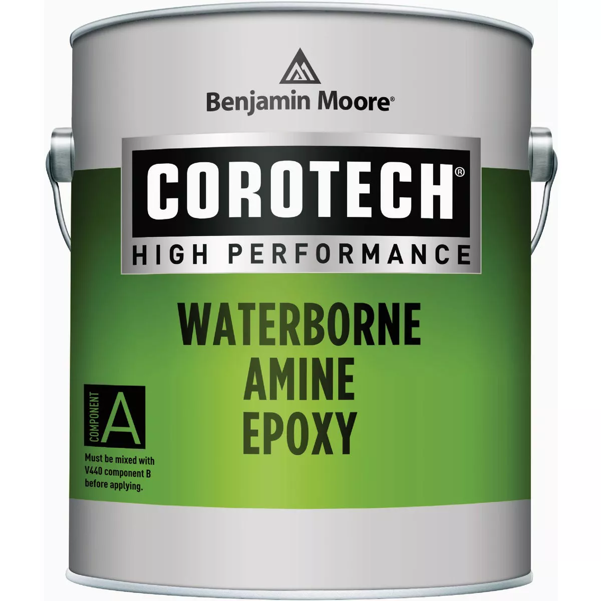 Benjamin Moore Corotech Waterborne Amine Epoxy Coating, White, 1 Gal.