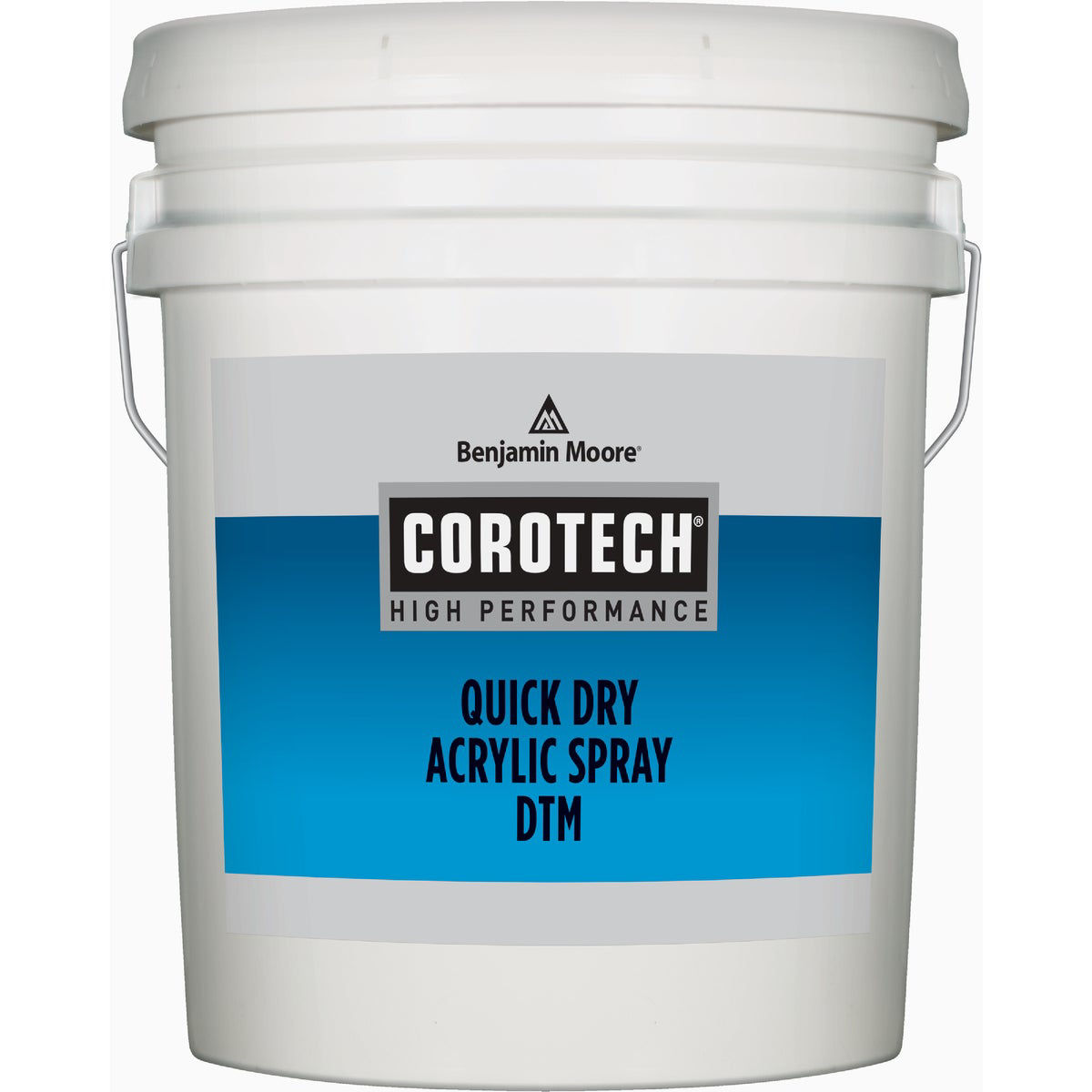 Benjamin Moore Corotech DTM Waterborne Quick Dry Acrylic Industrial Enamel Deep Base 5 Gal. Do it Best