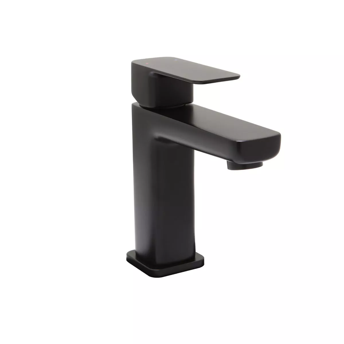 Huntington Brass Sevaun Matte Black 1-Handle Lever Centerset Bathroom Faucet