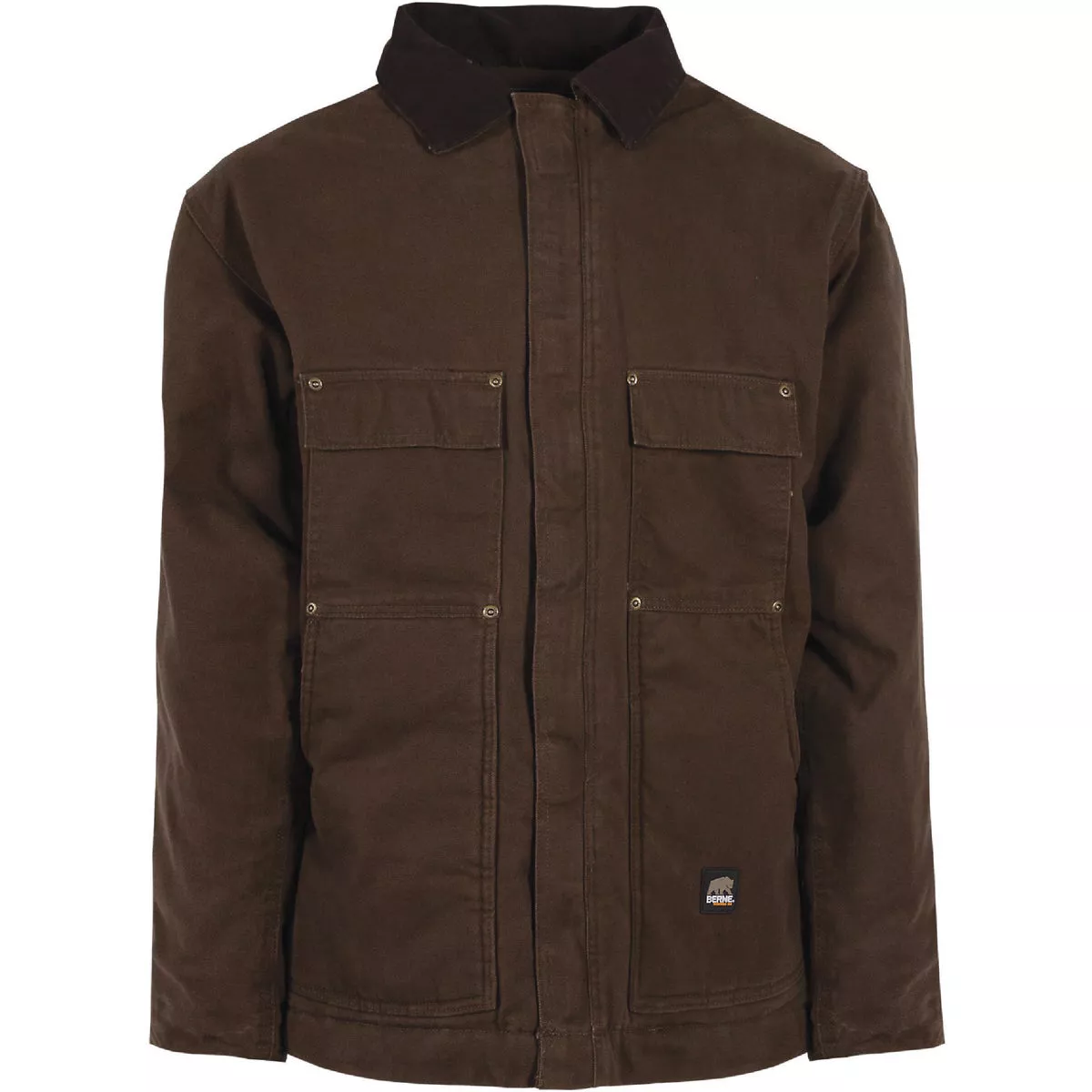 Berne 2XL Bark 12 Oz. 100% Cotton Coat-