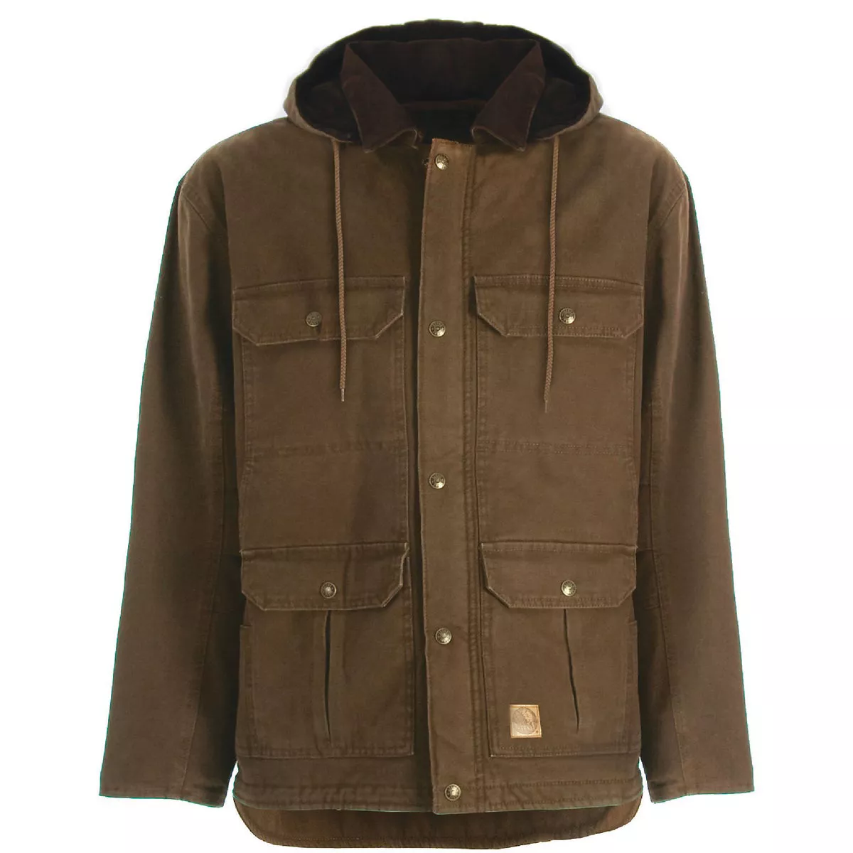 Berne 2XL Bark 12 Oz. 100% Cotton Coat-