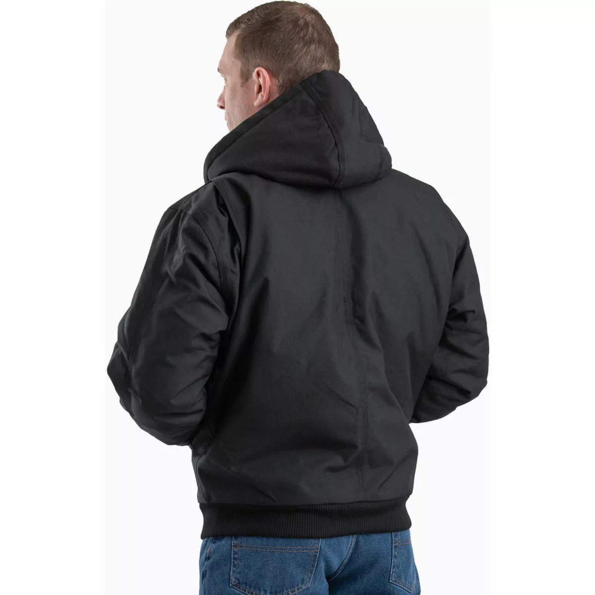 Beren Icecap Men's Medium Black Insulated Hooded Work Jacket- - photo 3