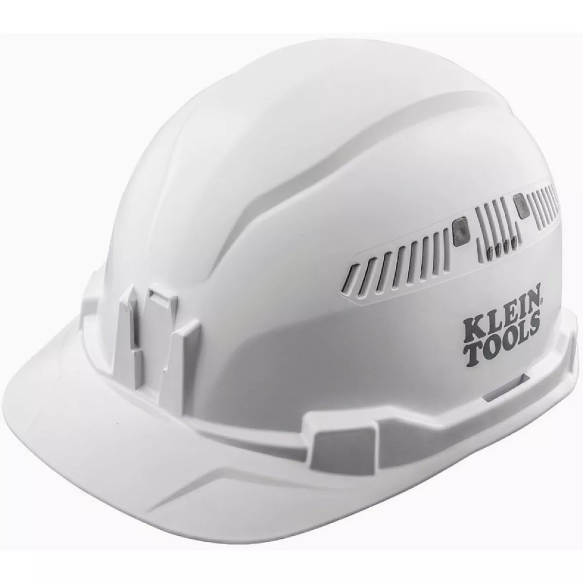 Klein White Cap Style Vented Ratcheting Type 1 Class C Hard Hat