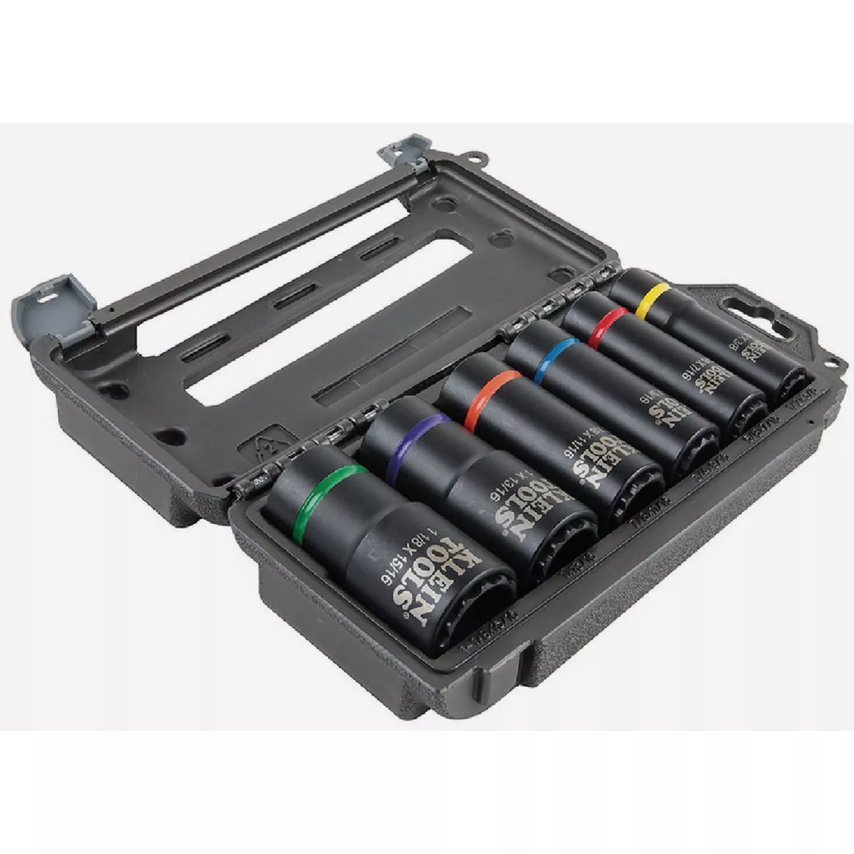 Klein 2-In-1 12-Point mpact Socket Set (6-Piece)