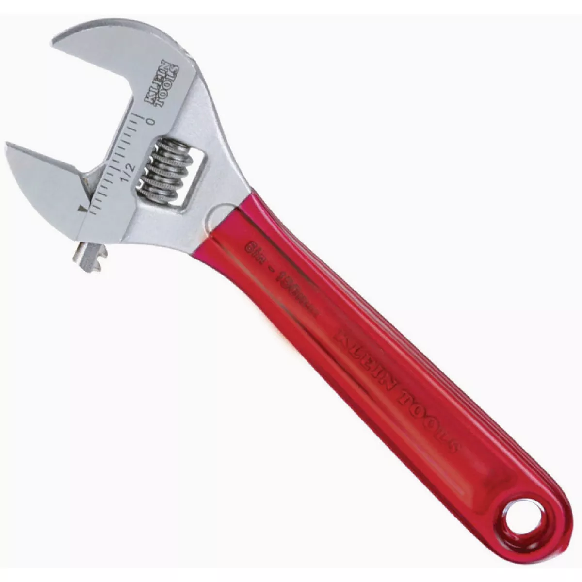 Klein 6-1/2 In. Extra Capacity Adjustable Wrench