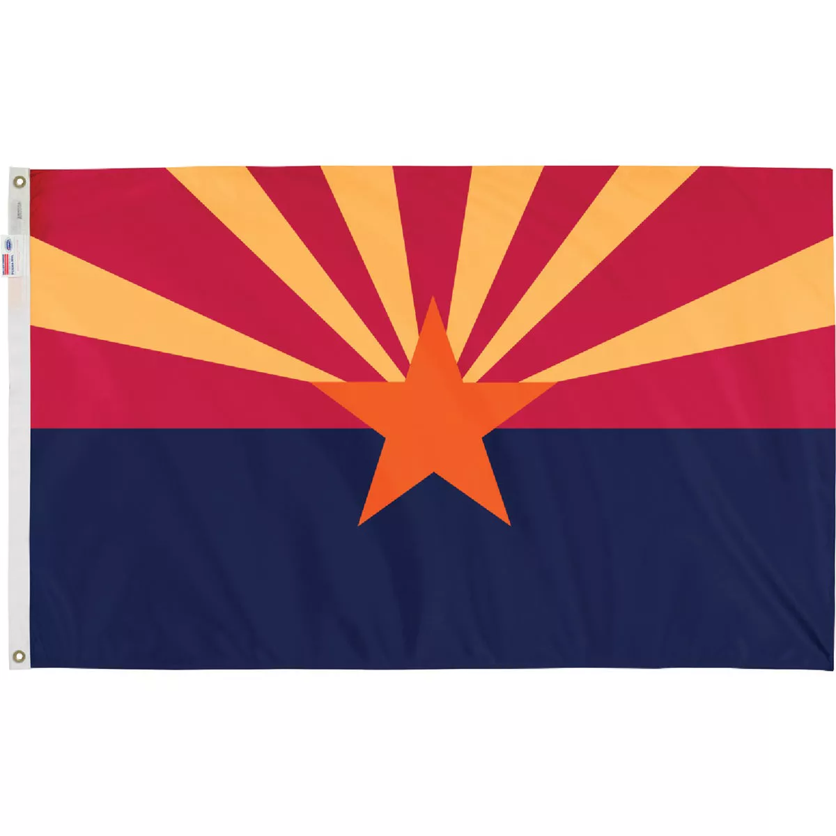 Valley Forge 3 Ft. x 5 Ft. Nylon Arizona State Flag