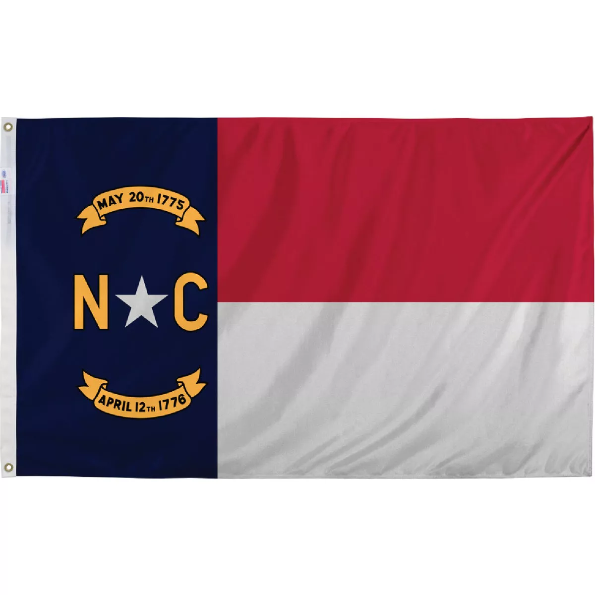 Valley Forge 3 Ft. x 5 Ft. Nylon North Carolina State Flag