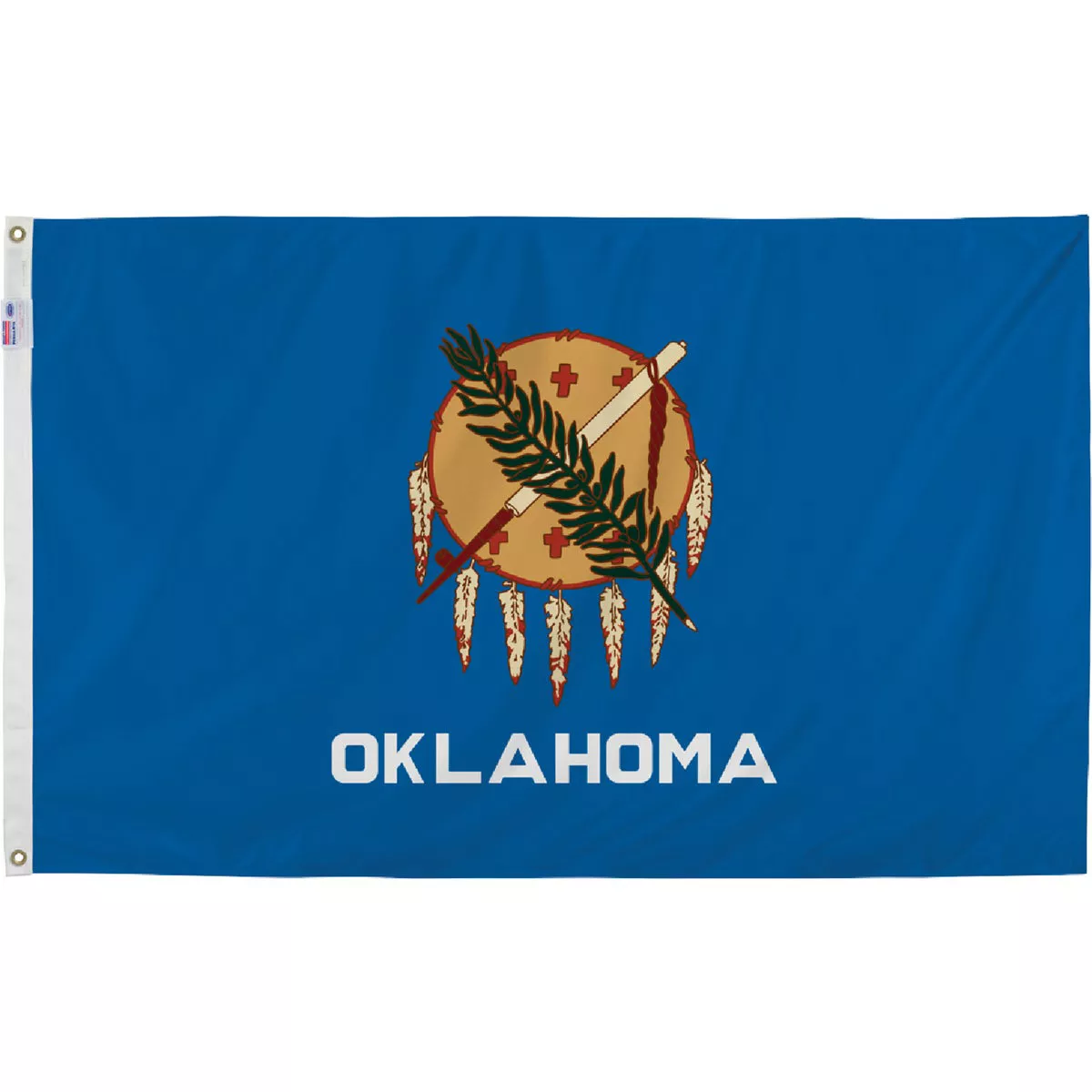Valley Forge 3 Ft. x 5 Ft. Nylon Oklahoma State Flag