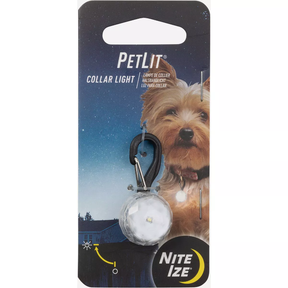 Nite Ize PetLit Collar Light - Jewel Crystal