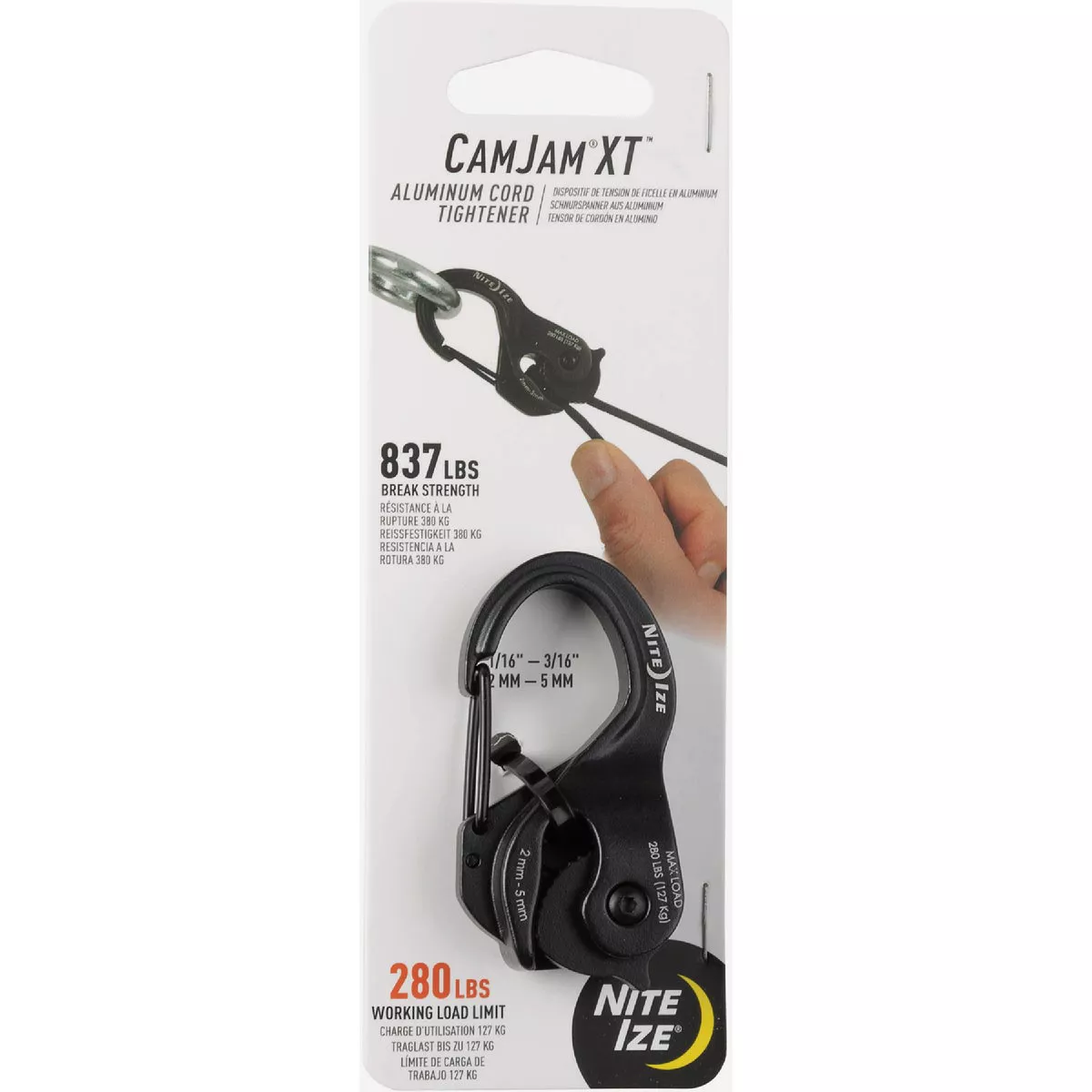Nite Ize CamJam XT Aluminum Cord Tightener