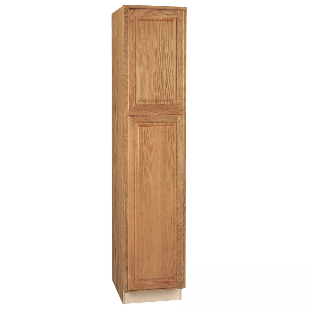 Continental Cabinets Hamilton 18 In. W. x 84 In. H. Medium Oak Pantry Cabinet