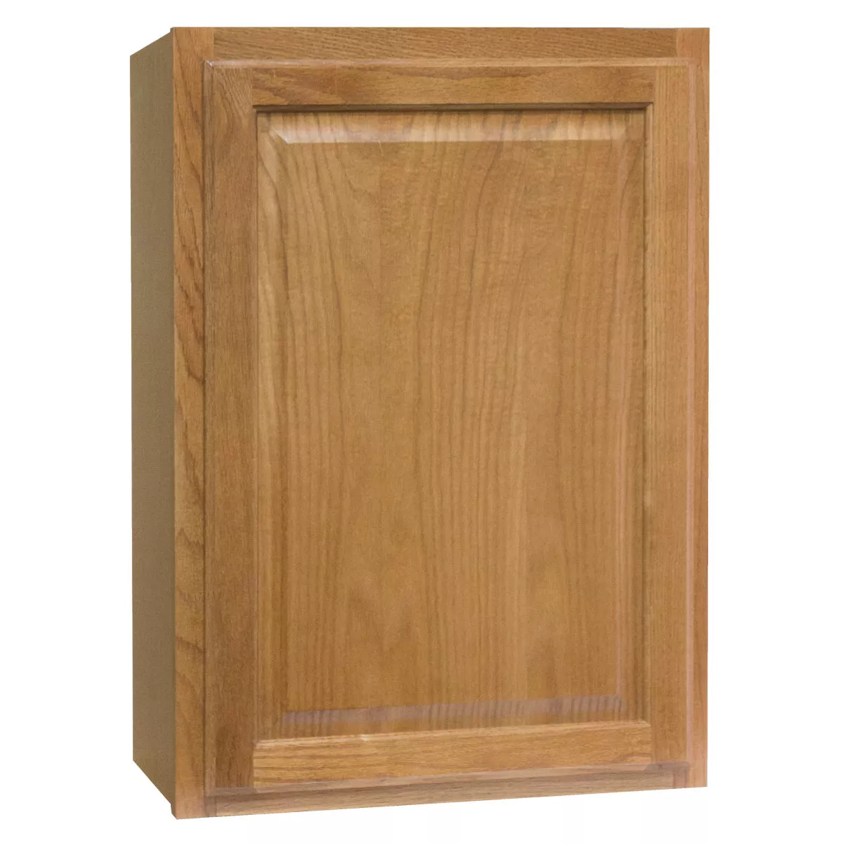 Continental Cabinets Hamilton 21 In. W x 30 In. H x 12 In. D Medium Oak Wall Kitchen Cabinet