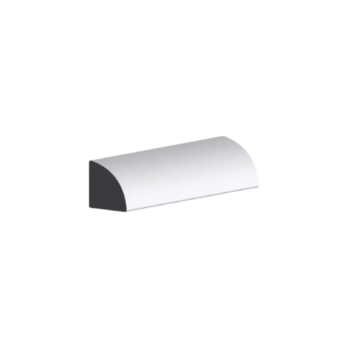 Woodgrain WM 106 11/16 In. W x 11/16 In. H Primed Pine Finger Joint Quarter Round Moulding (1 Linear Foot)