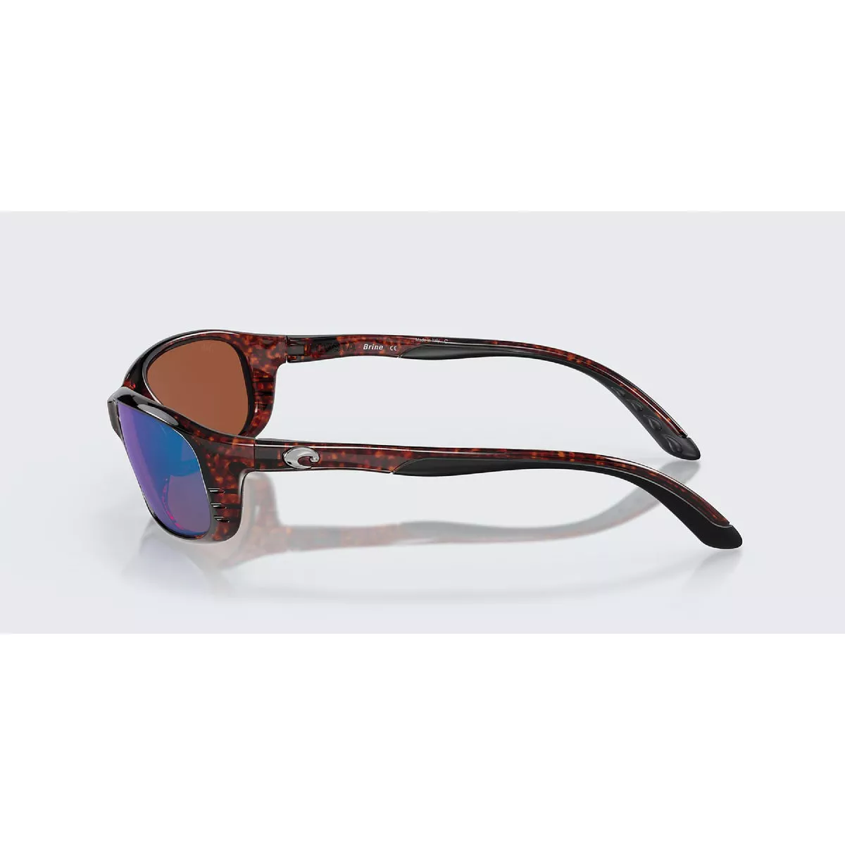 Costa Del Mar Brine Green Mirror 580G Polarized Glass Lens w/Tortoise Frame Sunglasses