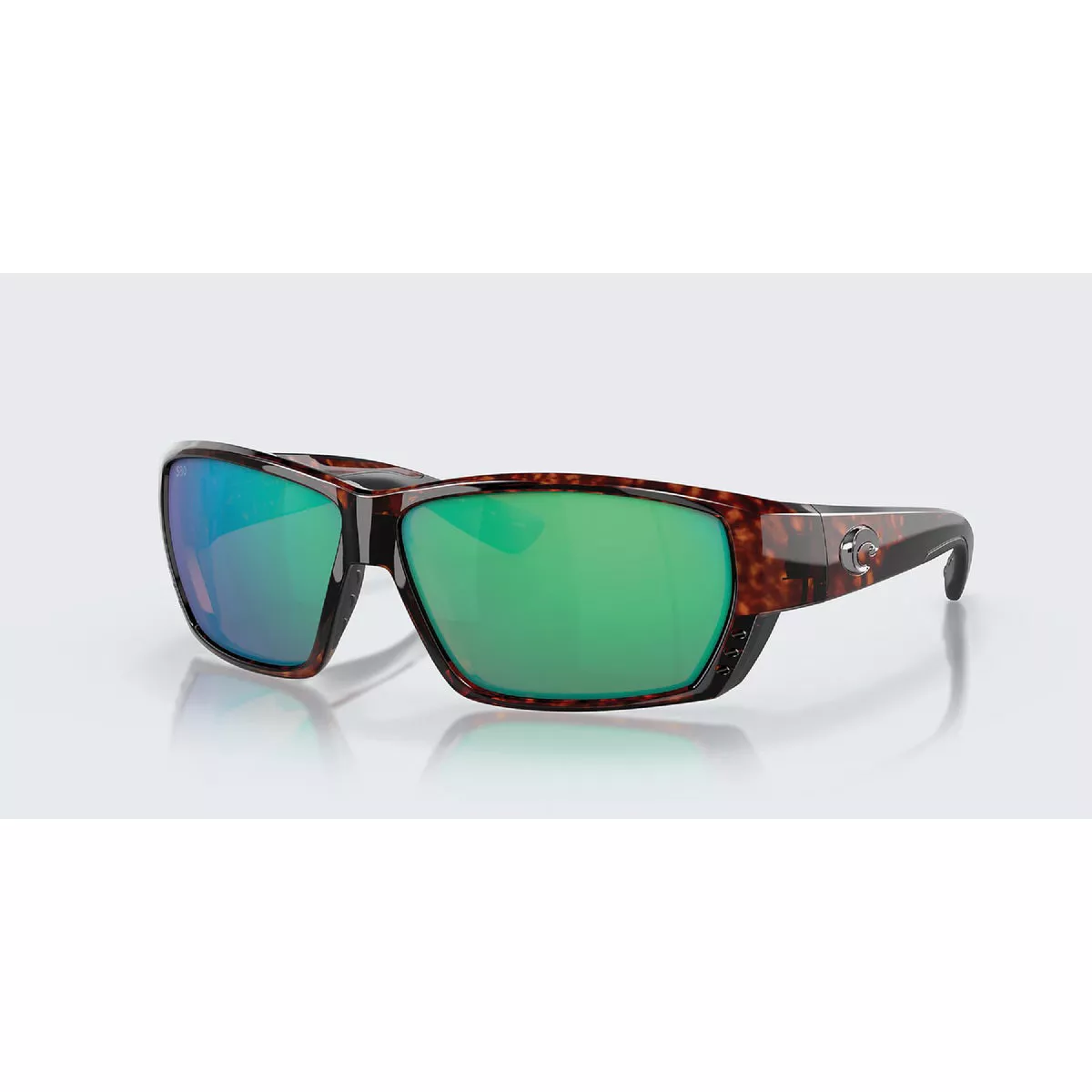 Costa Del Mar Tuna Alley Green Mirror 580G Polarized Lens w/Tortoise Frame Sunglasses