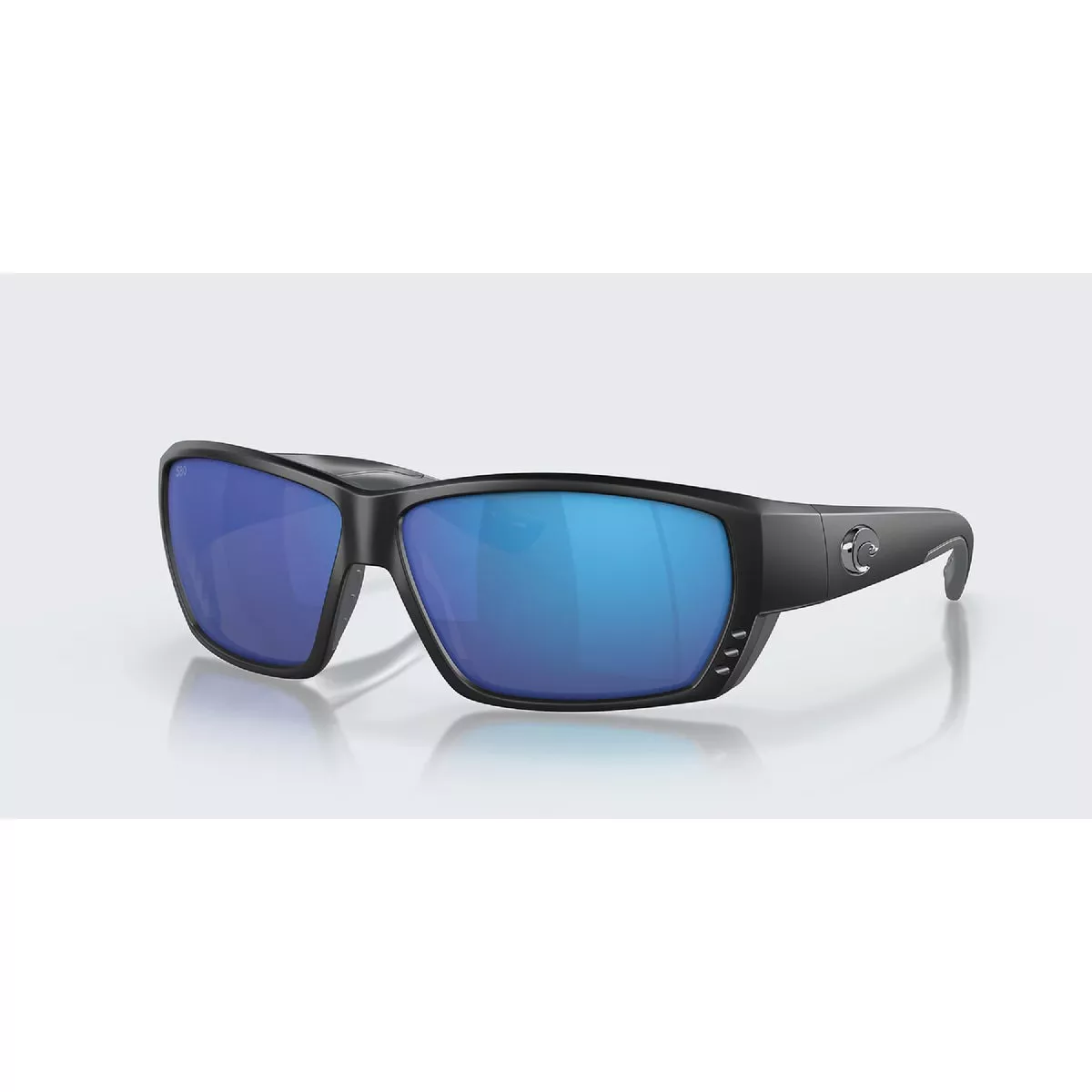 Costa Del Mar Tuna Alley Blue Mirror 580G Polarized Glass Lens w/Matte Black Frame Sunglasses - photo 3