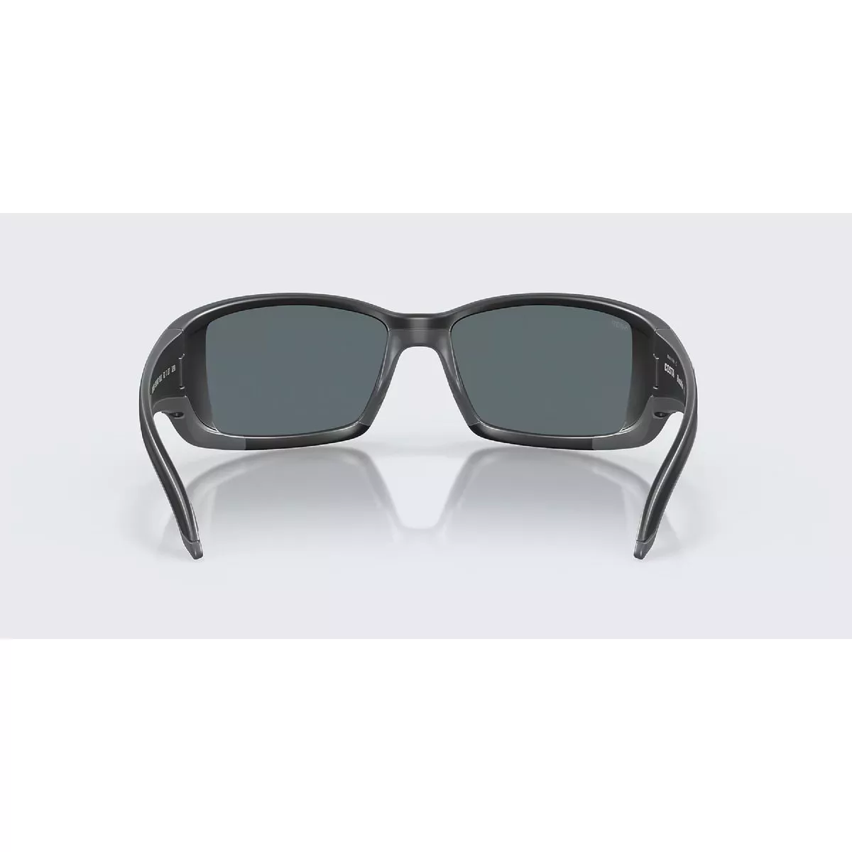 Costa Del Mar Blackfin Blue Mirror 580P Polarized Polycarbonate Lens Matte Black Frame Sunglasses - photo 3
