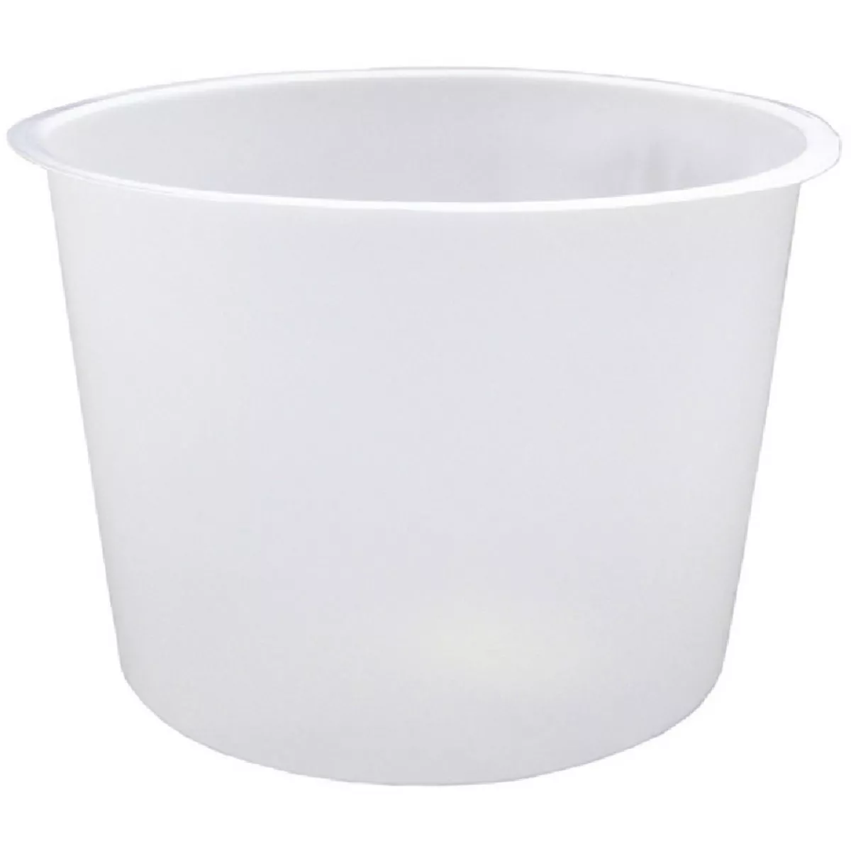Encore Plastics 5 Qt. White Plastic Pail Liner, 150-615-