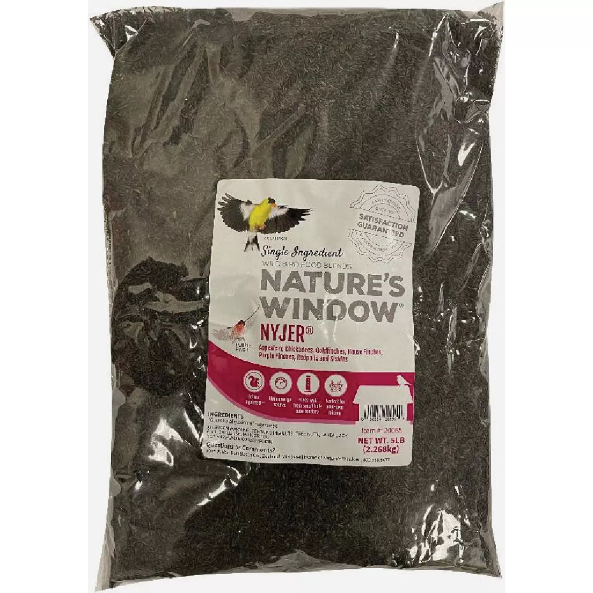 Nature's Window 5 Lb. Thistle/Nyjer Bird Seed