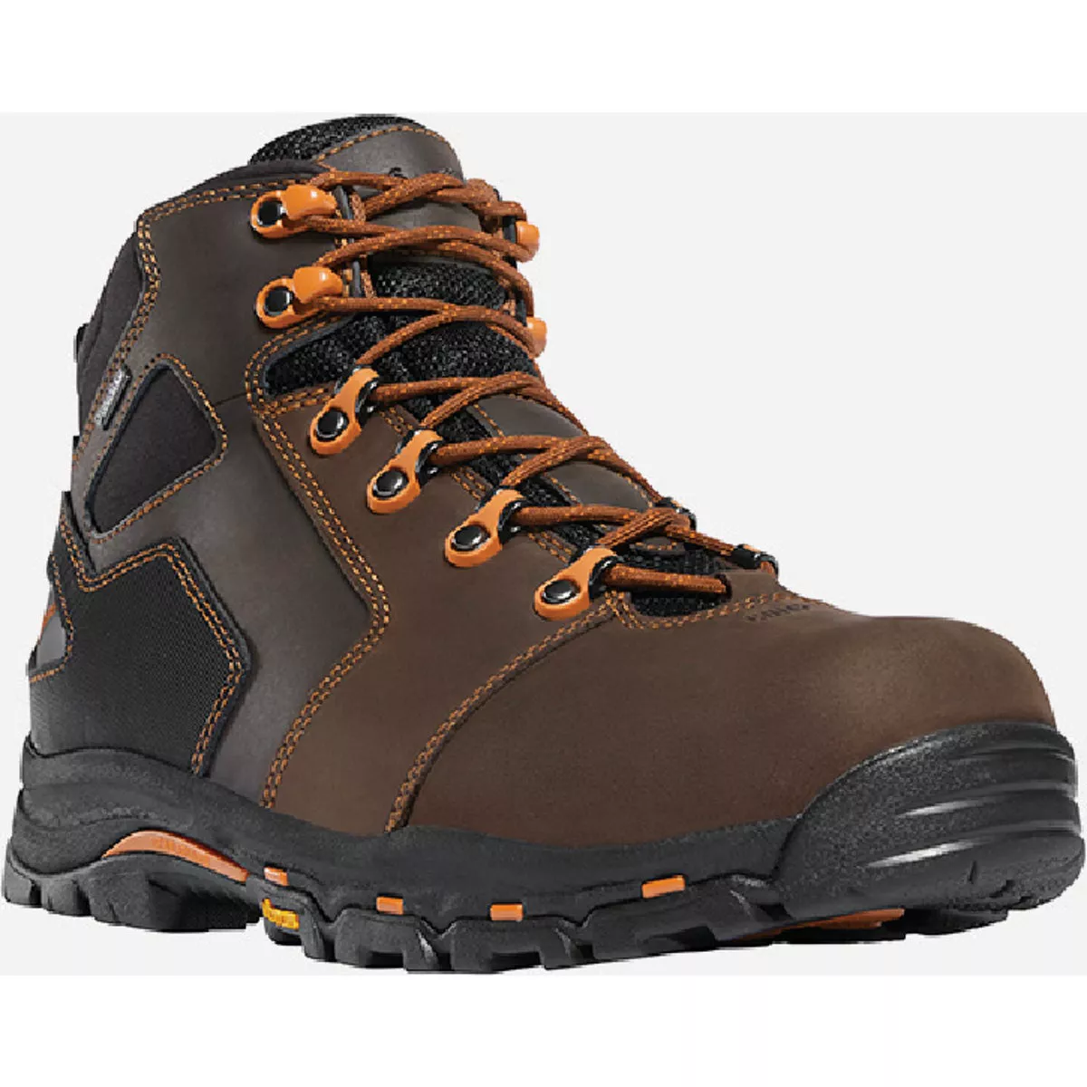 Danner Vicious Men's 4.5 In. Brown/Orange Composite Toe Boot, Size 8 D