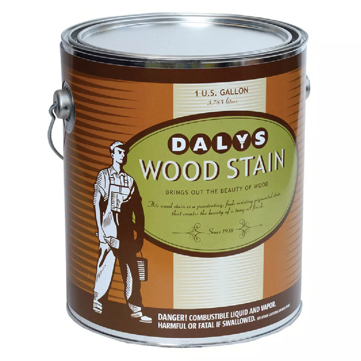 Daly's Golden Oak Penetrating Wood Stain, 1 Gal., 089-466