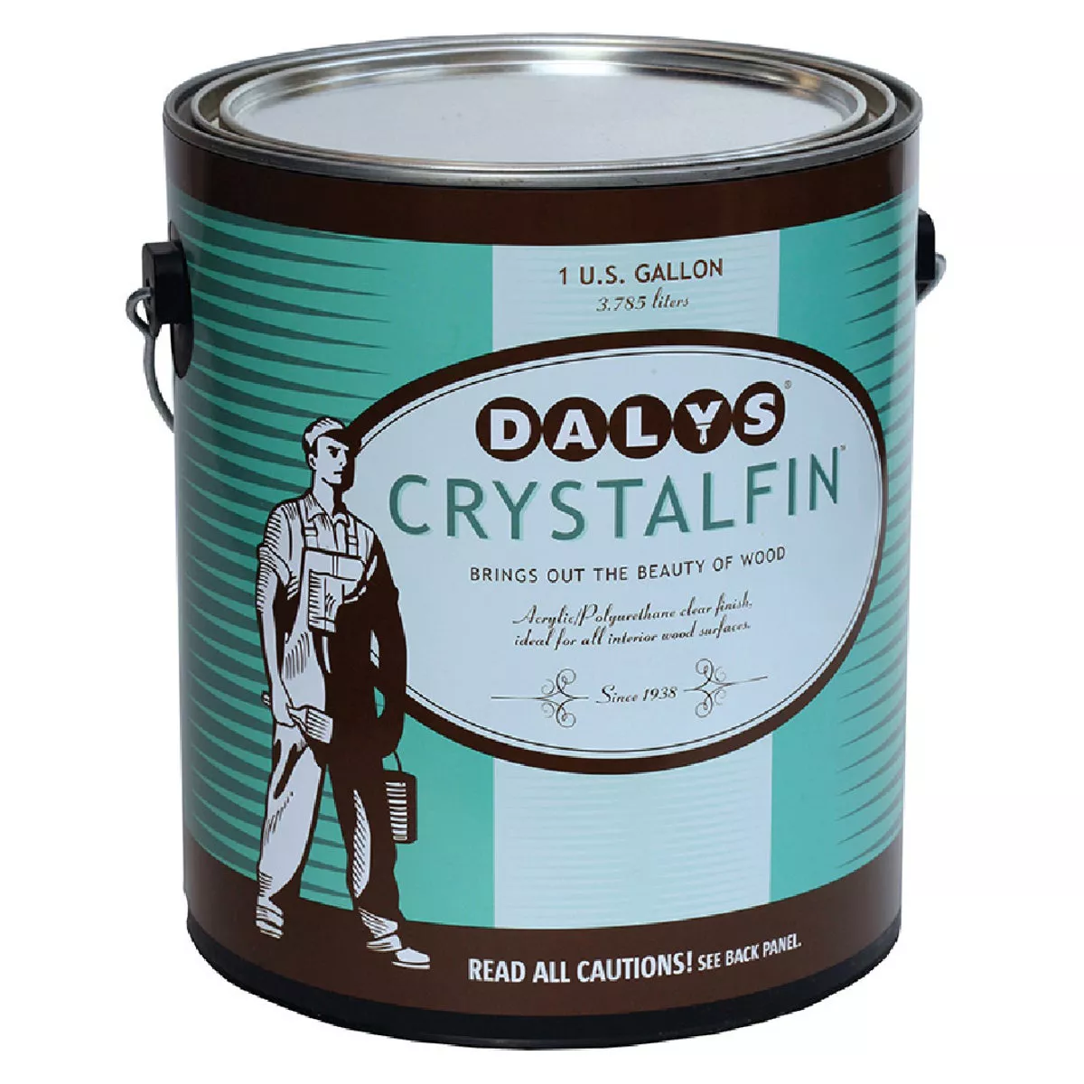 Daly's CrystalFin Semi-Gloss Polyurethane Acrylic Polymer Floor Finish, 1 Qt., 088-914