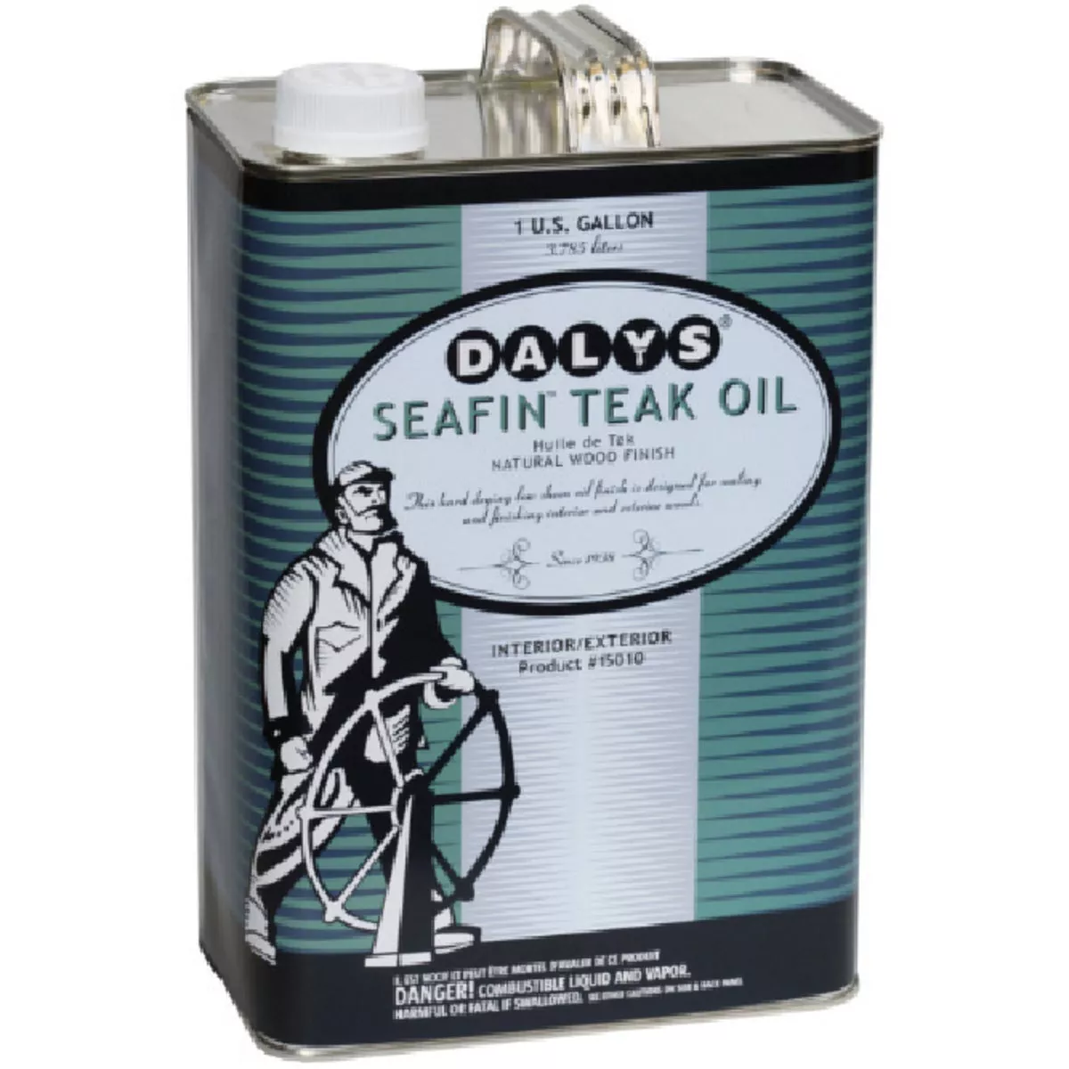 Daly's SeaFin Interior and Exterior Teak Oil Finish, 1 Pt., 089-706