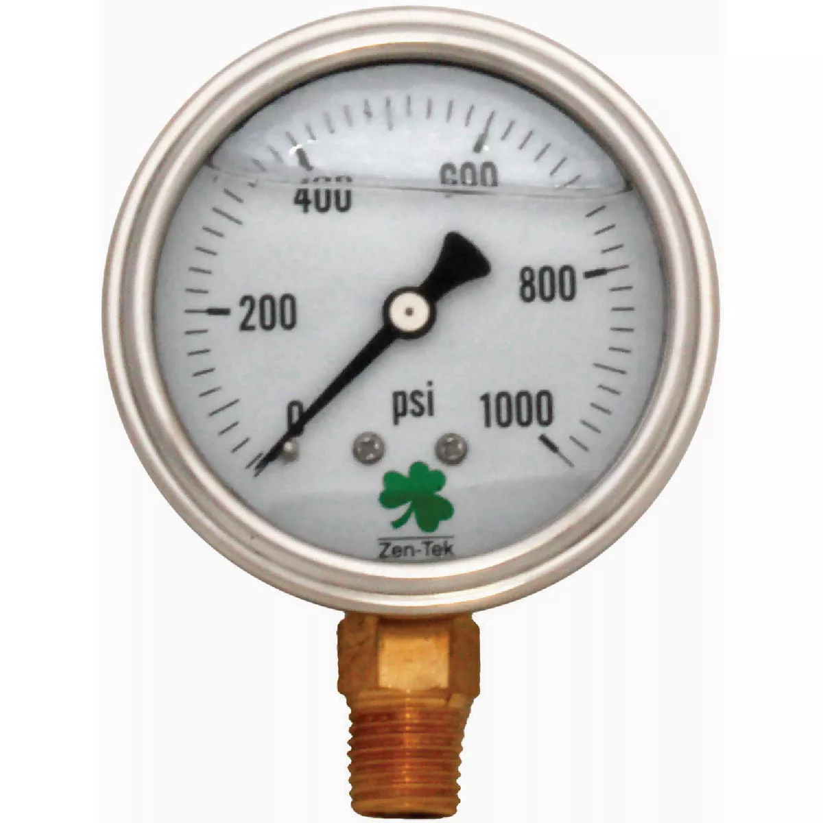 Zenport 1000 psi Liquid Glycerin Pressure Gauge