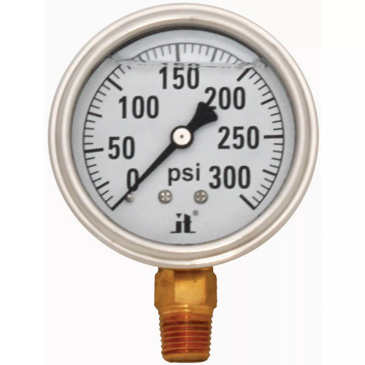 Zenport 300 psi Liquid Glycerin Pressure Gauge