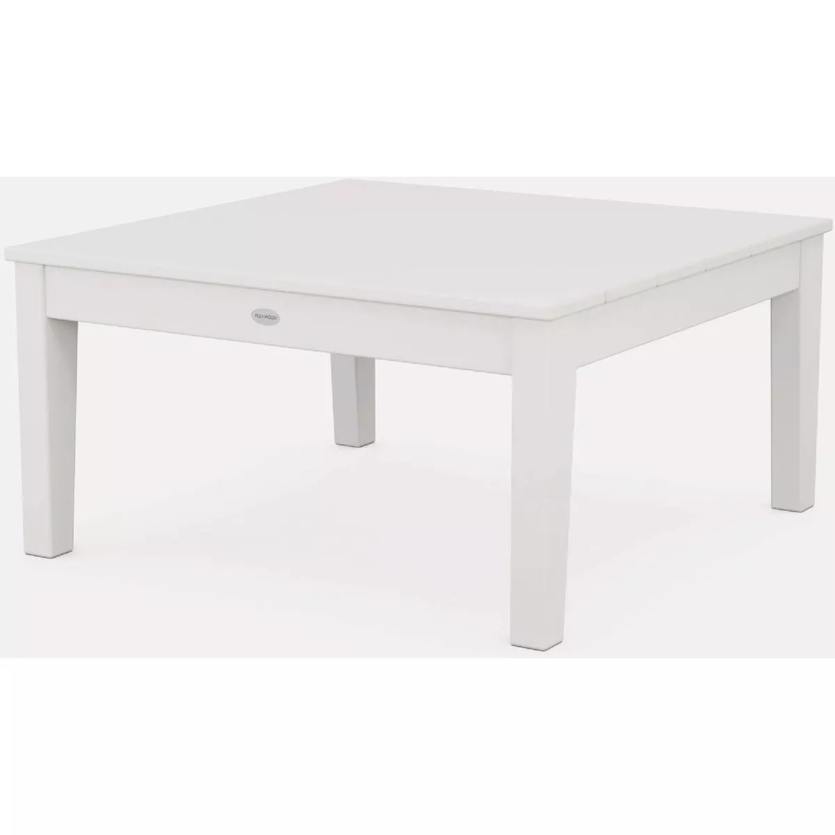 POLYWOOD Newport 36 In. Conversation Table, White