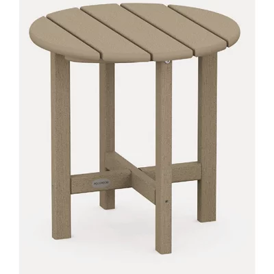 Adams White 16 In. Square Resin Side Table Do it Best