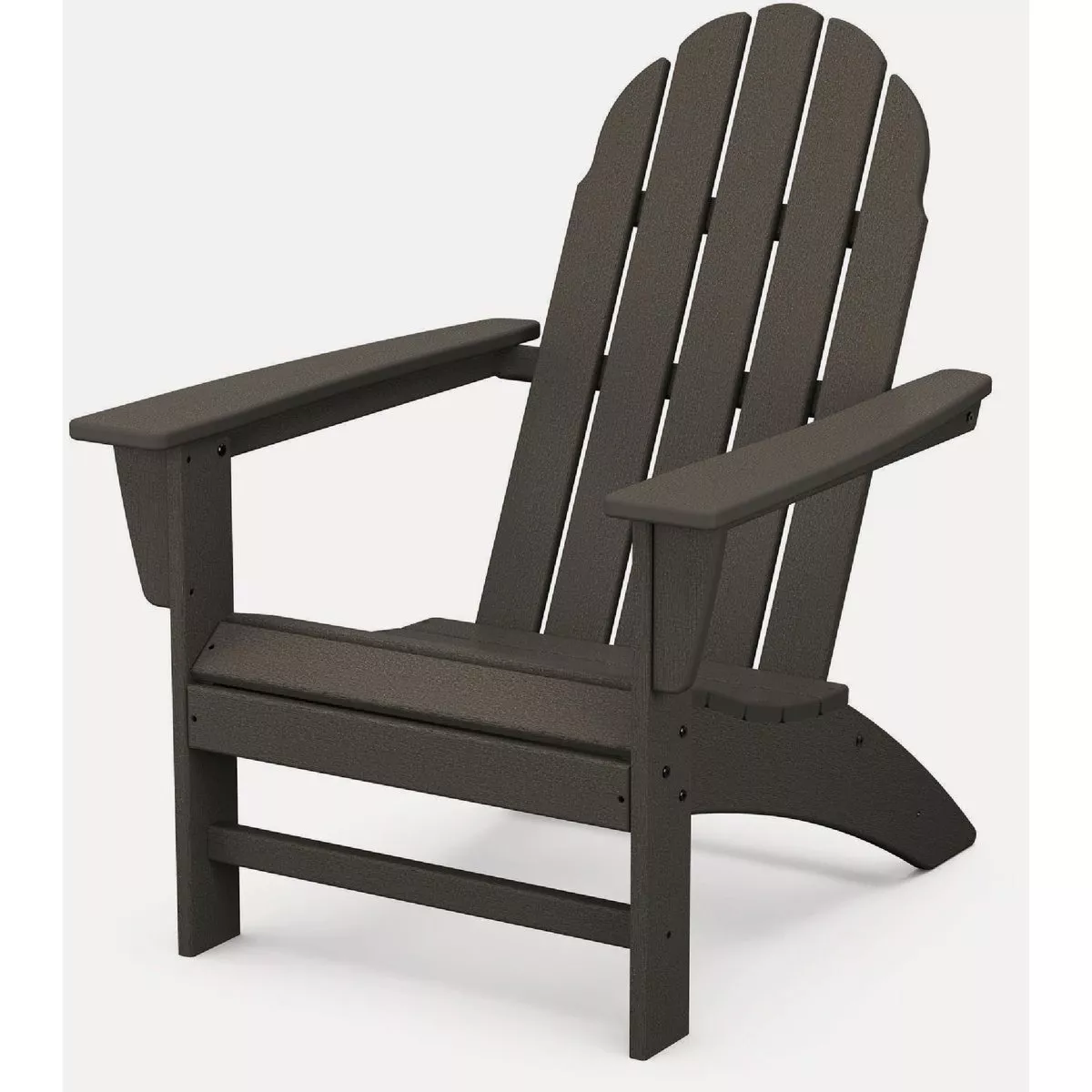 POLYWOOD Vineyard Adirondack Chair, Vintage Coffee