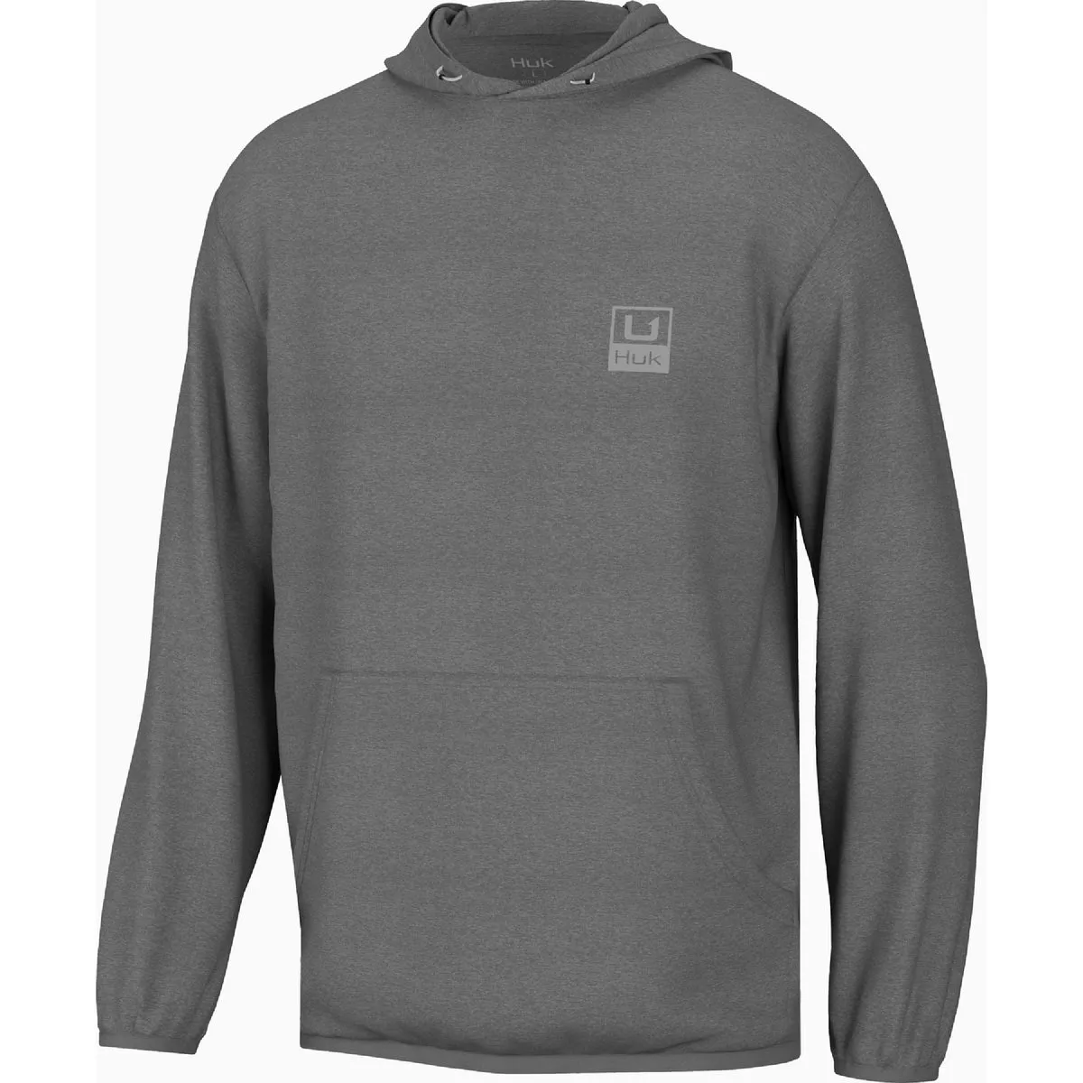 Huk Men's XXXL Volcanic Ash Heather Huk'd Up Performance Fleece Hoodie