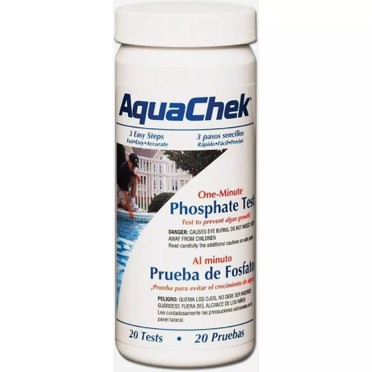 AquaChek One-Minute Phosphate Test Kit (20-Count)