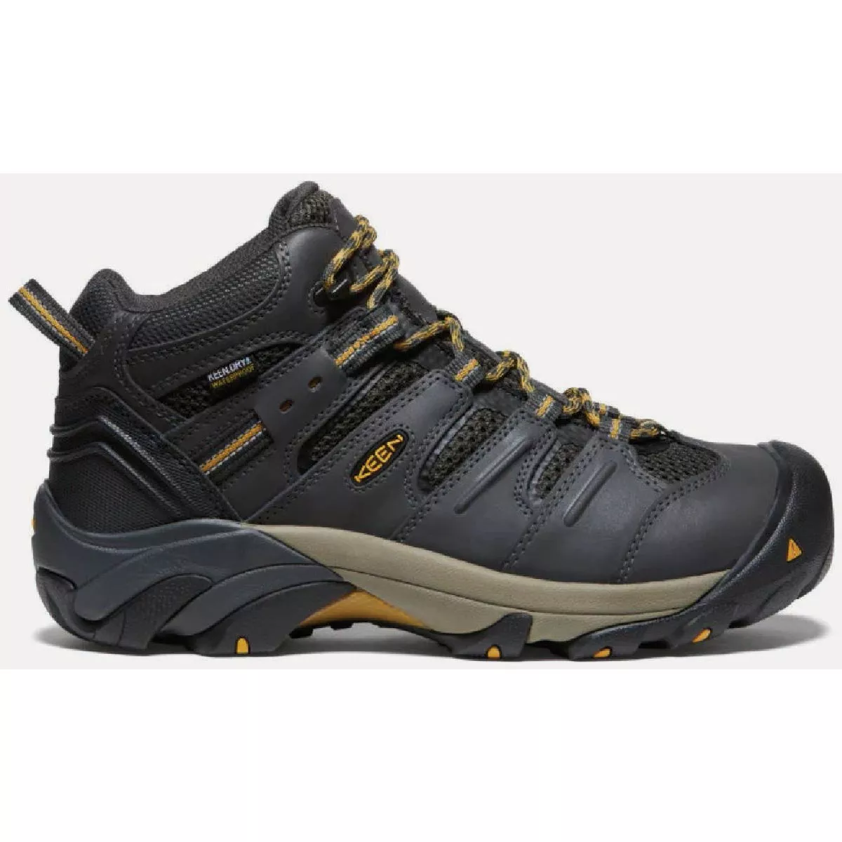 Keen Lansing Men's 8.5D Steel Toe Mid Waterproof Work Boot