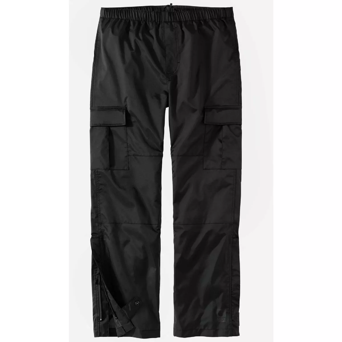 Carhartt Men's 2XL Regular Black Midweight Rain Pant, Relaxed Fit