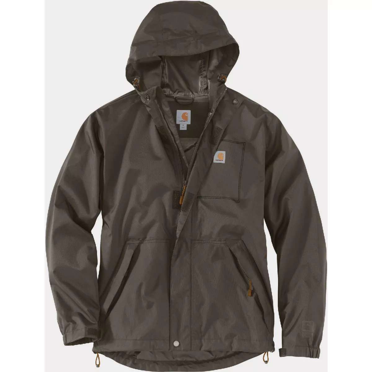 Carhartt Storm Defender Men's XL Regular Tarmac Midweight Jacket, Loose Fit
