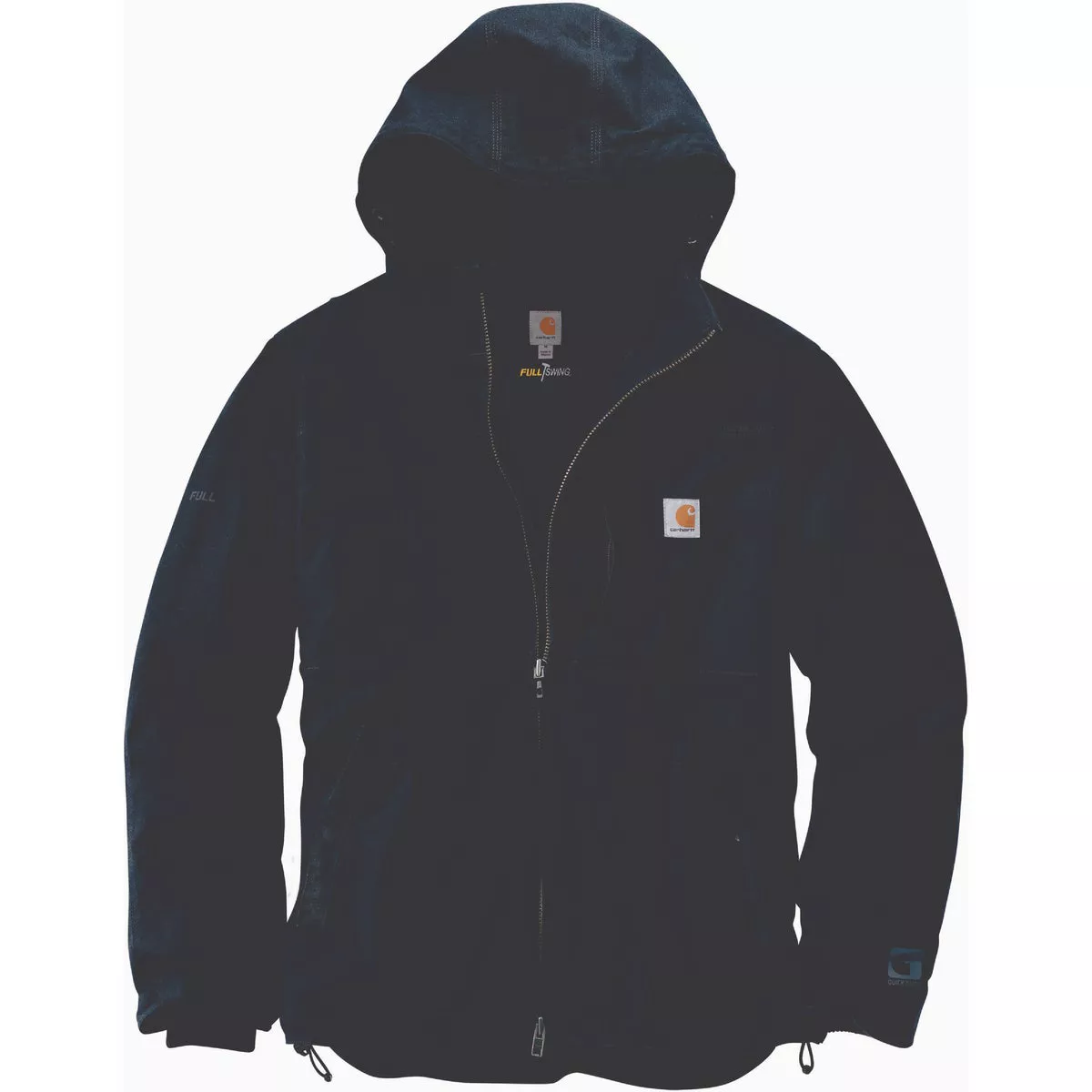 Carhartt Full Swing Men's Large Regular Navy Quick Duck Insulated Jacket, Loose Fit