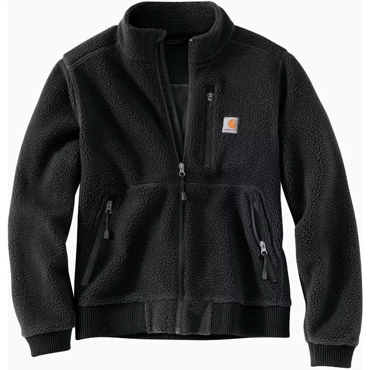 Carhartt Women's Small Regular Black Fleece Jacket