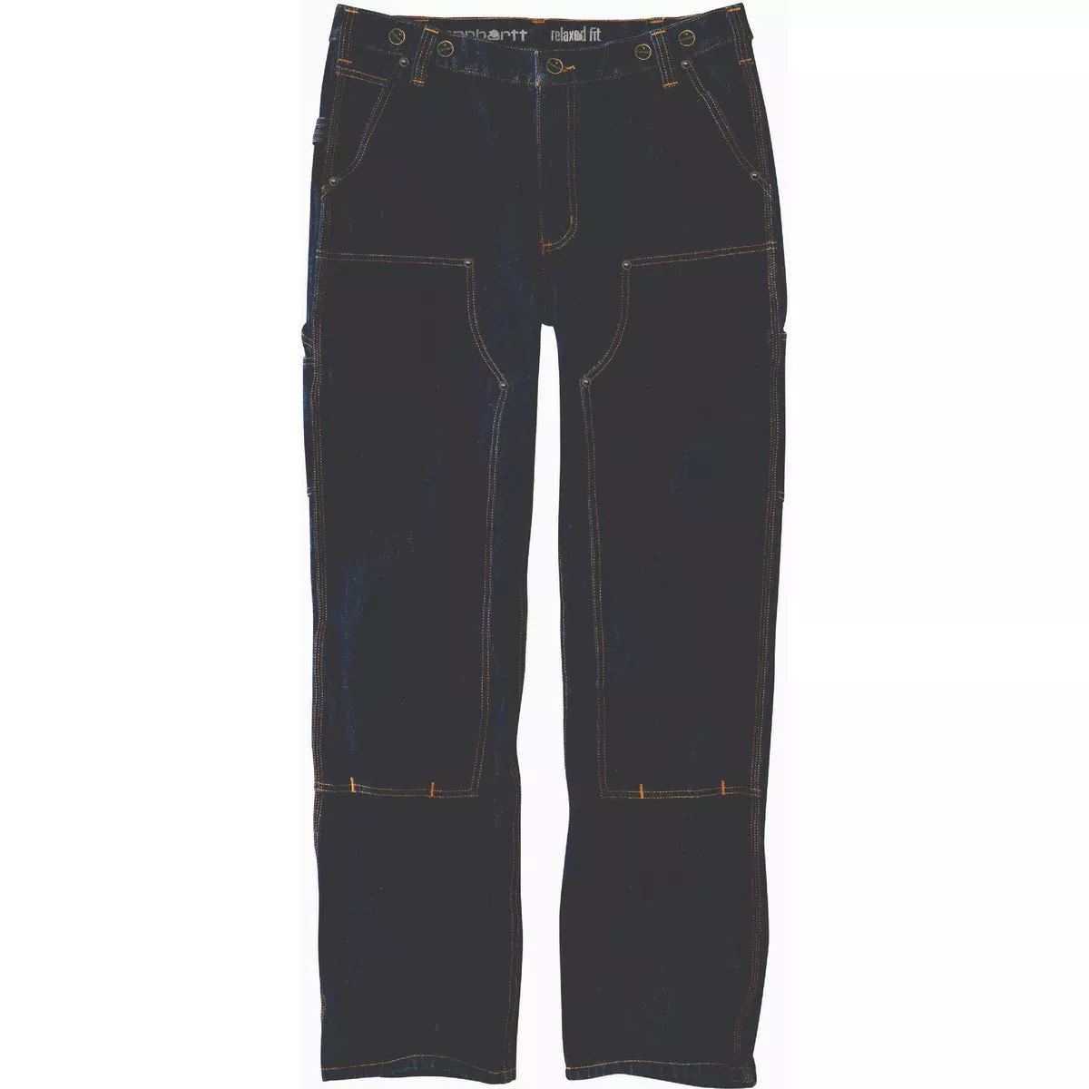Carhartt Rugged Flex Men's 33x30 Freight Heavyweight Double-Front Utility Logger Jeans, Relaxed Fit