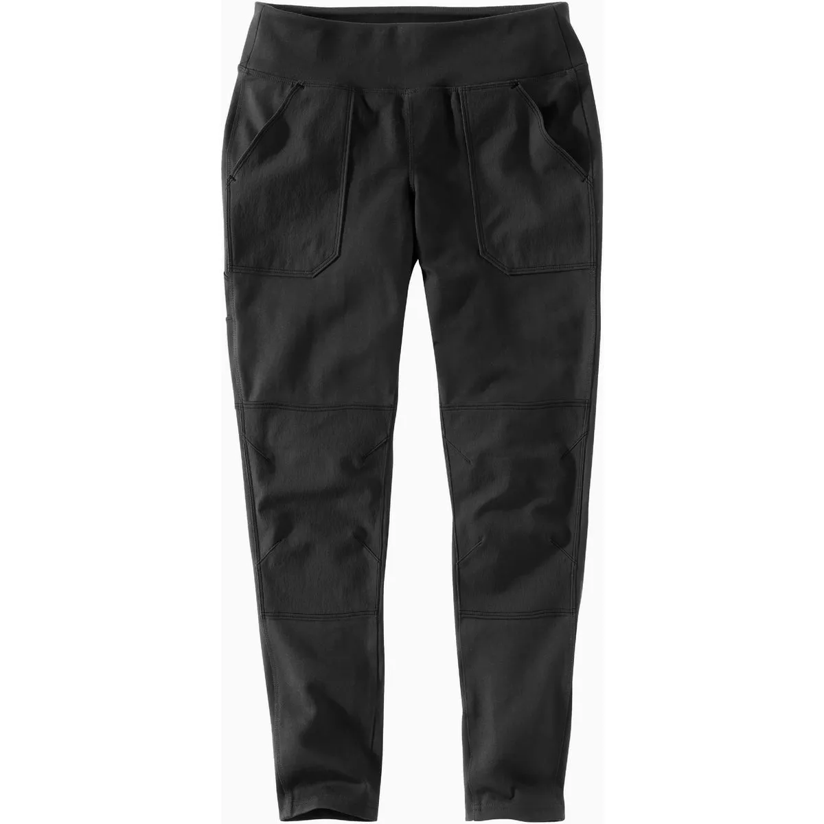 Carhartt Force Women's Medium Regular Black Fitted Midweight Utility Leggings