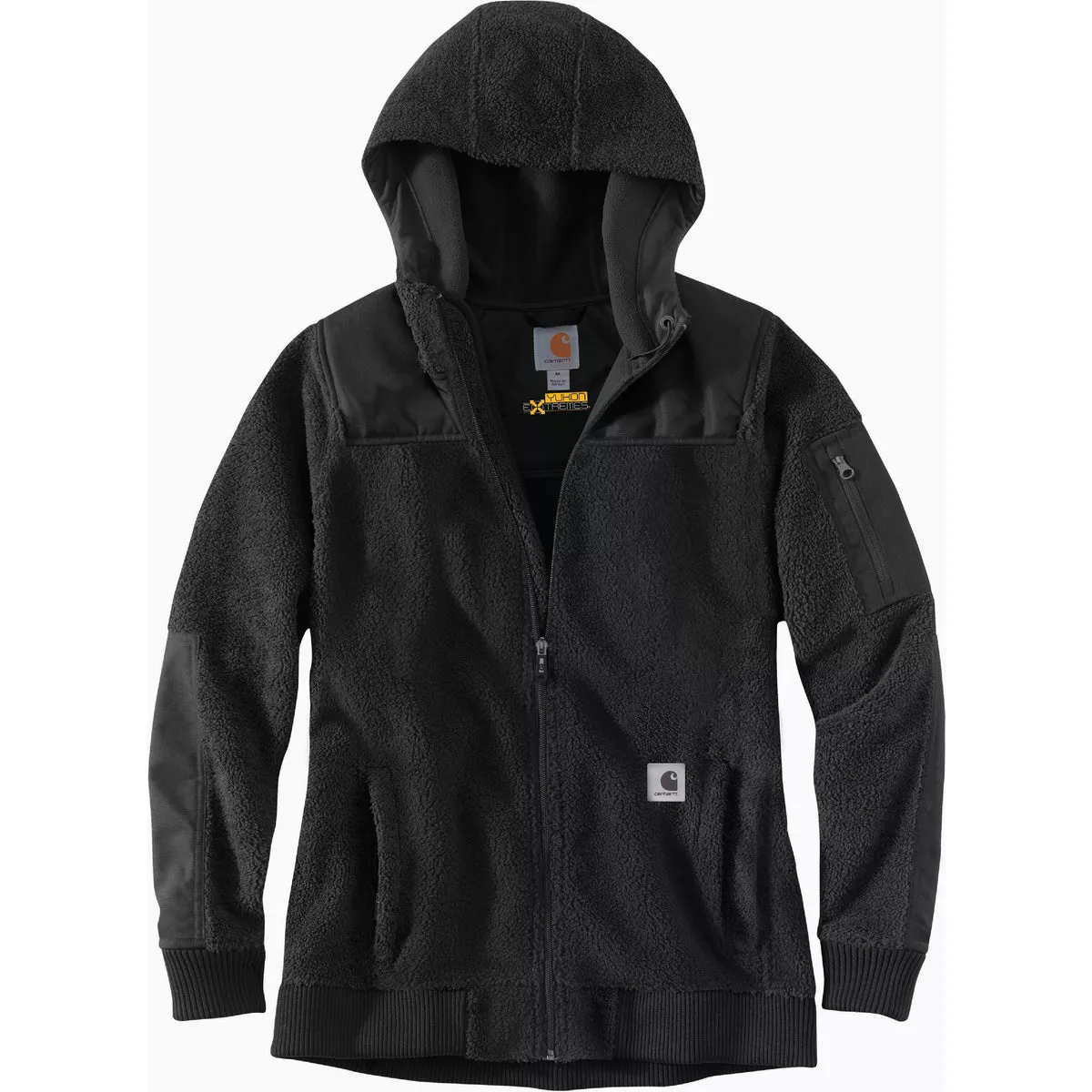 Carhartt Yukon Extremes Women's XL Regular Black Wind Fighter Fleece Active Jacket