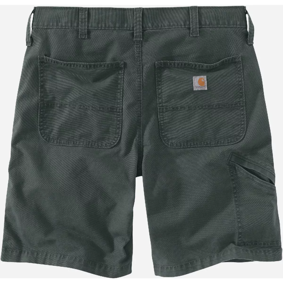 Carhartt Rugged Flex Men's 36 Elm Canvas Work Shorts, Relaxed Fit