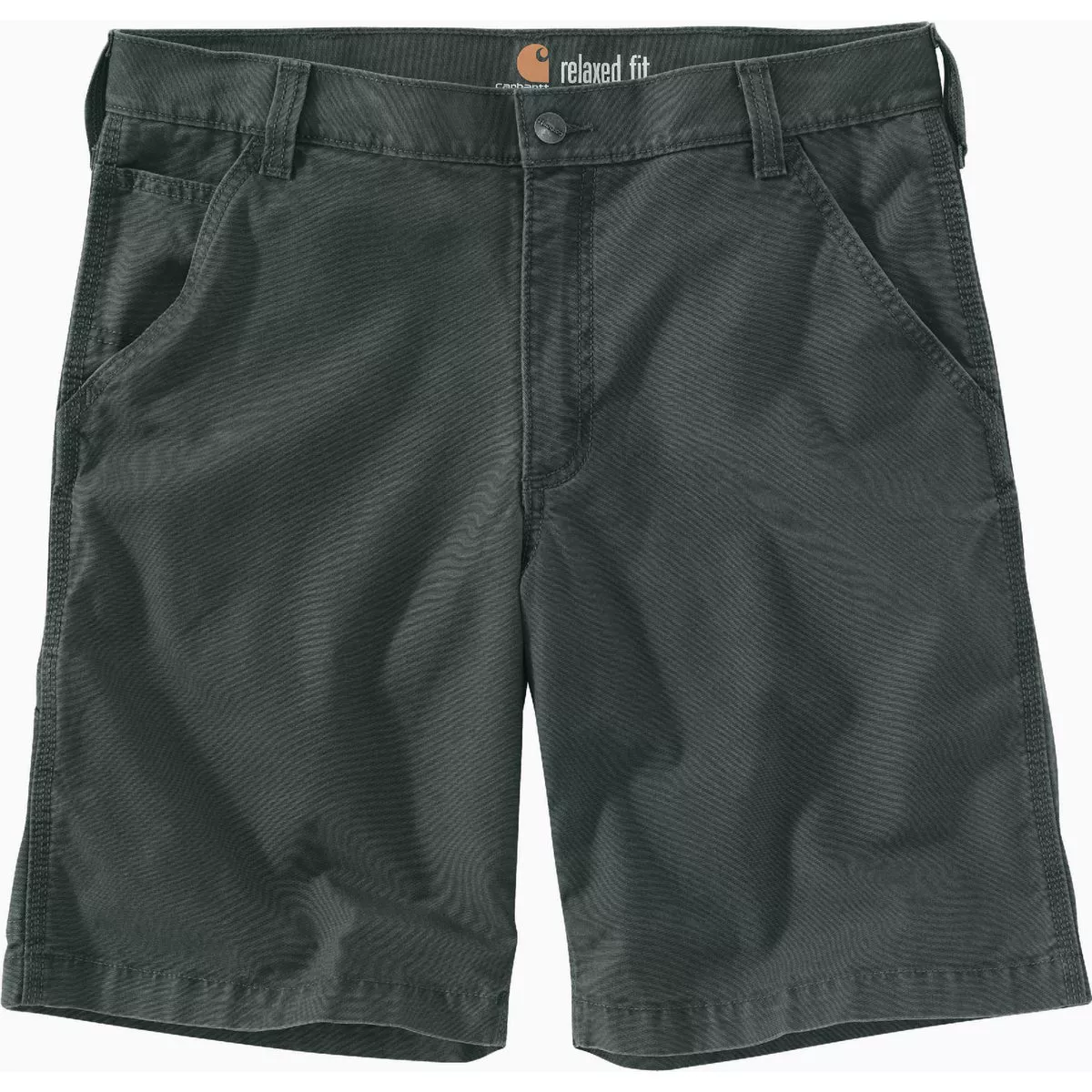 Carhartt Rugged Flex Men's 46 Elm Canvas Work Shorts, Relaxed Fit
